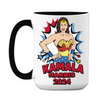 Kamala Harris Wonder Women 15 Oz Coffee Mug | Artistshot