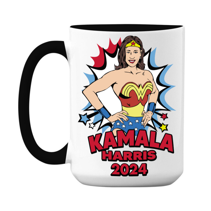 Kamala Harris Wonder Women 15 Oz Coffee Mug | Artistshot