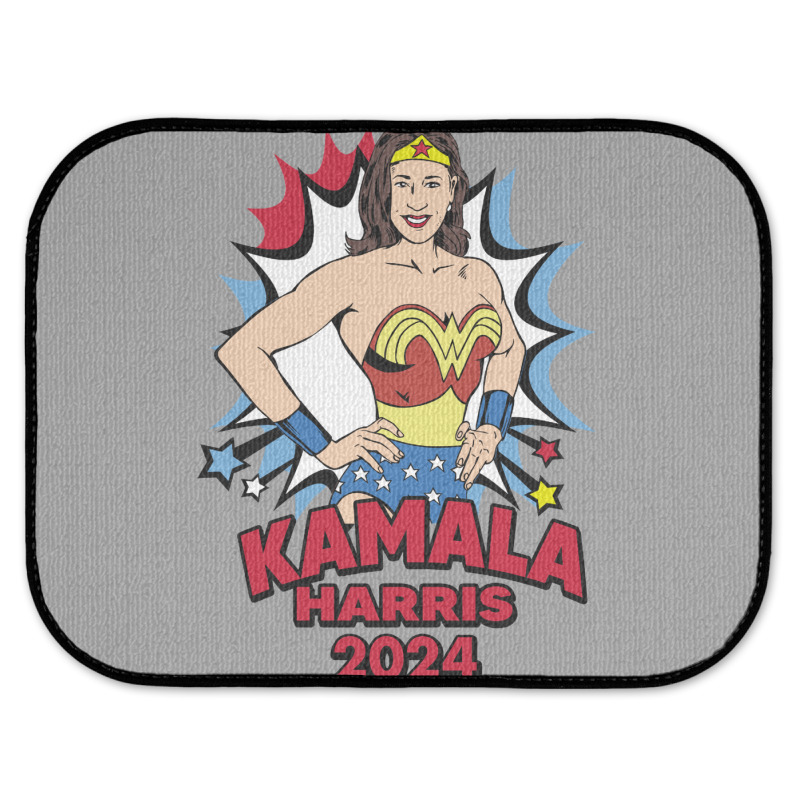 Kamala Harris Wonder Women Rear Car Mat | Artistshot