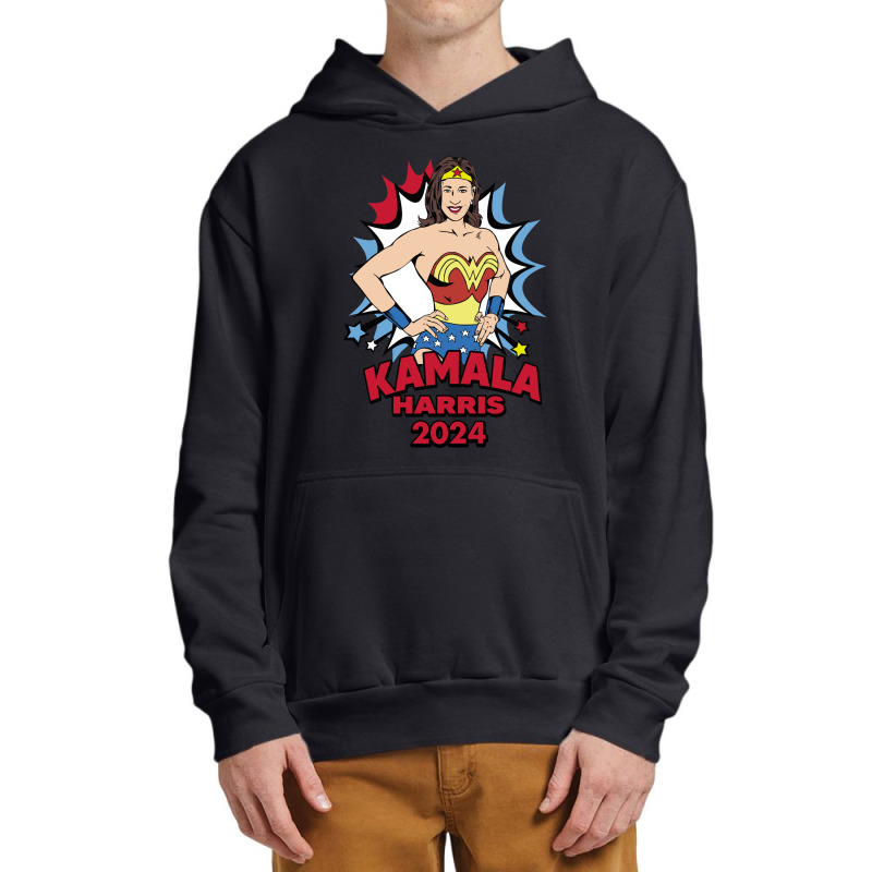 Kamala Harris Wonder Women Urban Pullover Hoodie | Artistshot