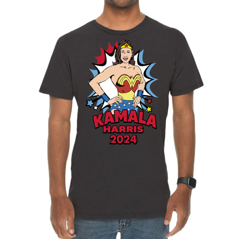 Kamala Harris Wonder Women Vintage T-shirt | Artistshot