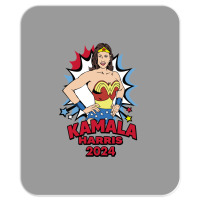 Kamala Harris Wonder Women Mousepad | Artistshot