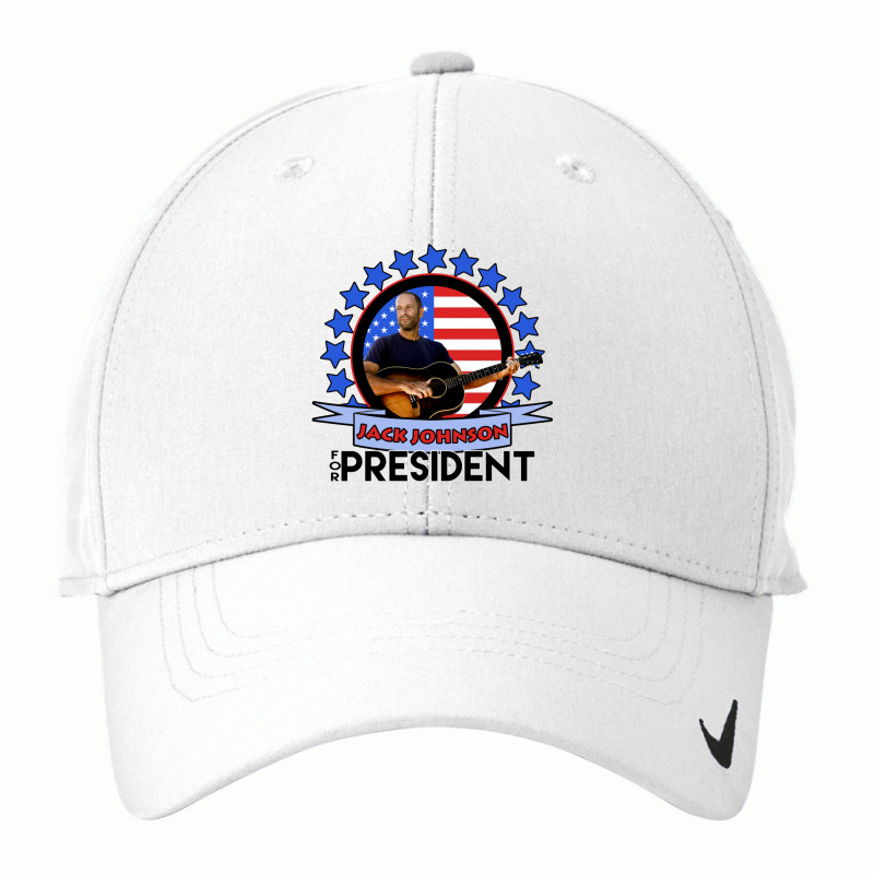 Jack Johnson For President 2020 Nike Dri-FIT Cap by sabrinajohnie | Artistshot