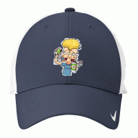 Graphic Vintage  Animations Mens My Favorite Nike Dri-fit Cap | Artistshot