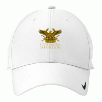 Latin Quote   Si Vis Pacem Para Bellum   Legionary Eagle Long Sleeve T Nike Dri-fit Cap | Artistshot