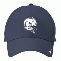 Poodle Dog And Moon Halloween Costume Dog Lover Funny Nike Dri-fit Cap | Artistshot