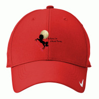 I Believe In Ghost Pony Nike Dri-fit Cap | Artistshot