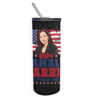 Kamala Harris Skinny Tumbler | Artistshot