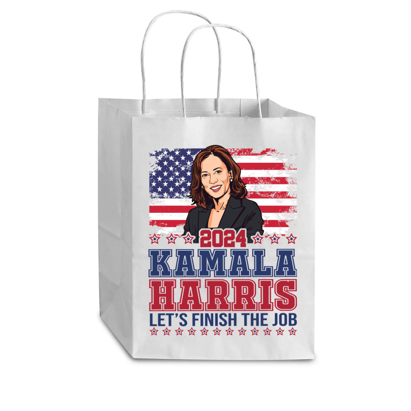 Kamala Harris Cub Paper Bag - 8 X 4 1/2 X 10 1/4 | Artistshot