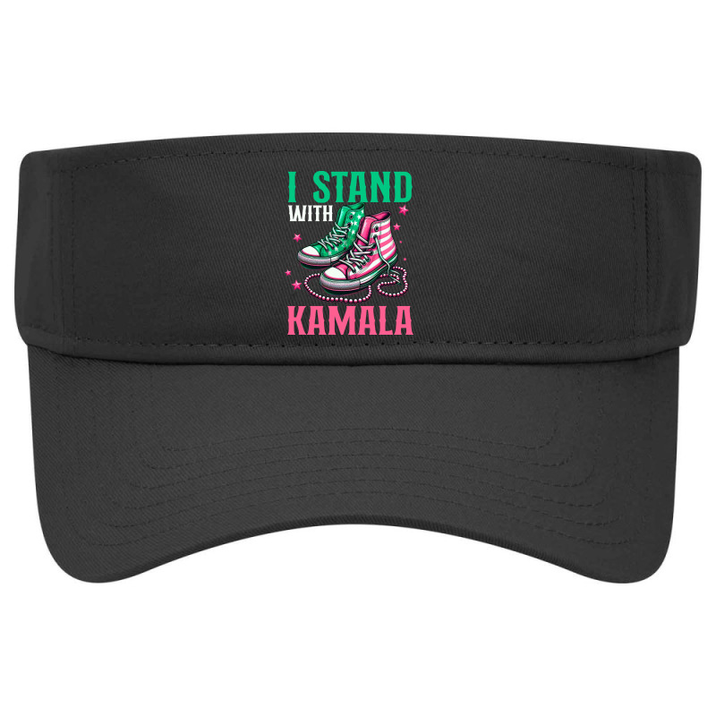 I Stand With Kamala Visor Hat | Artistshot