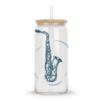 Saxophone Glass Tumbler | Artistshot