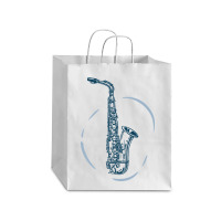 Saxophone Debie Paper Bag - 10 X 5 X 13 | Artistshot