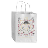 Tanuki Japan Trash Cat Cub Paper Bag - 8 X 4 1/2 X 10 1/4 | Artistshot