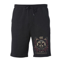 Tanuki Japan Trash Cat Fleece Short | Artistshot