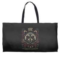 Tanuki Japan Trash Cat Weekender Totes | Artistshot