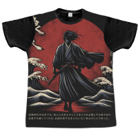 Lost Samurai Japan Artwork Graphic T-shirt | Artistshot