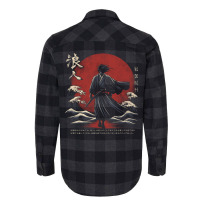 Lost Samurai Japan Artwork Flannel Shirt | Artistshot