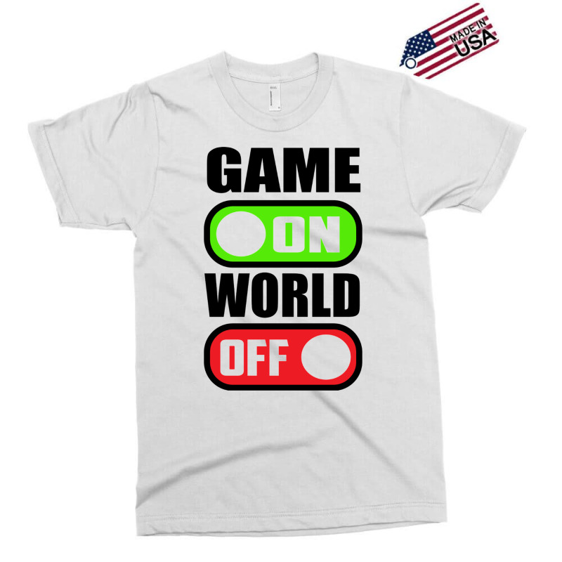 Game On World Off Exclusive T-shirt | Artistshot