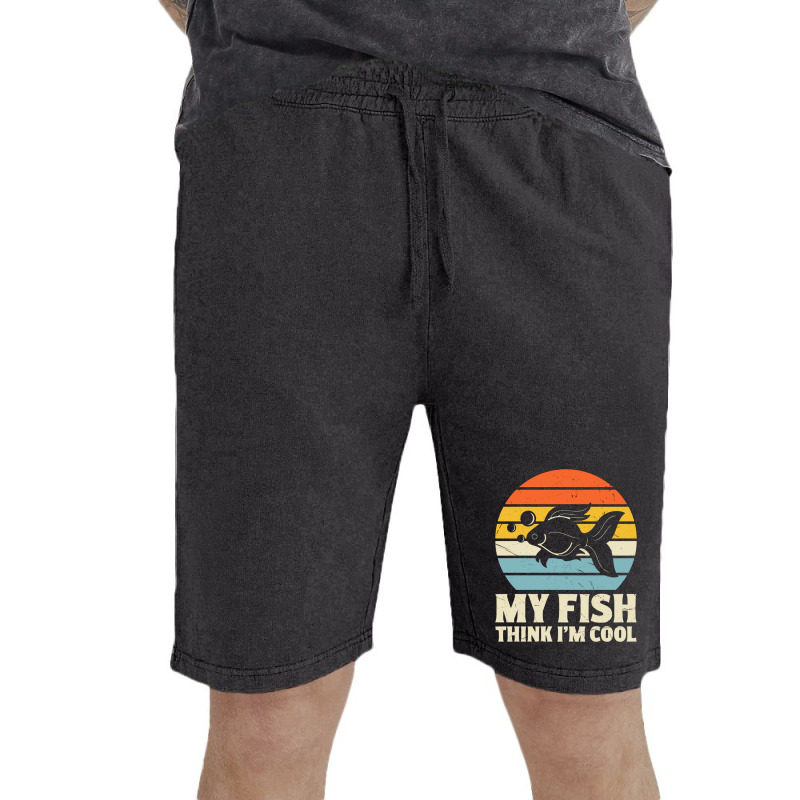 My Fish Think I'm Cool Vintage Short | Artistshot