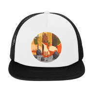 Fox, Nature, Animal Foam Snapback Hat | Artistshot