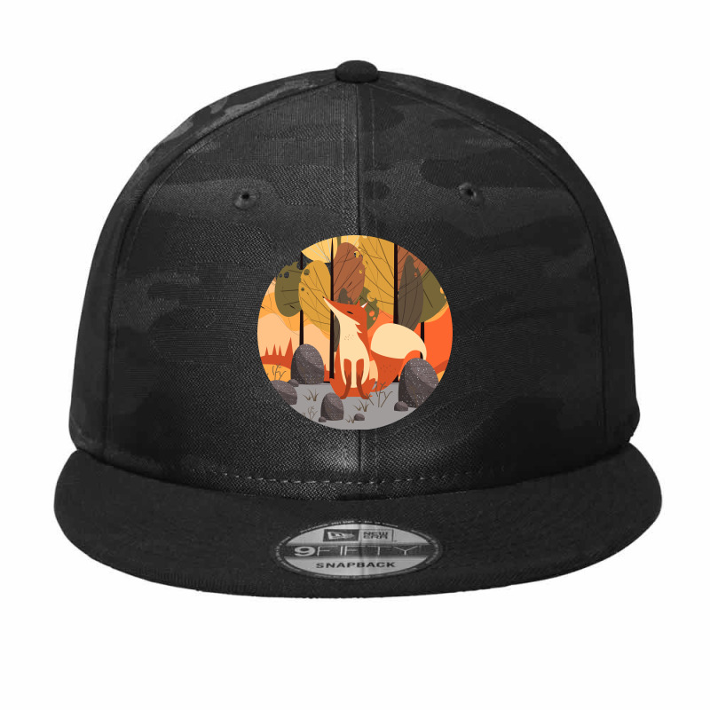 Fox, Nature, Animal Camo Snapback by HILstore | Artistshot