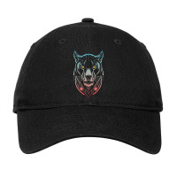 A Mysterious Panther Adjustable Cap | Artistshot