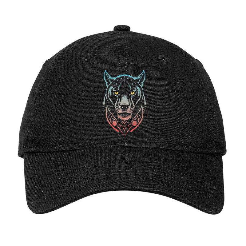 A Mysterious Panther Adjustable Cap by Kasey | Artistshot