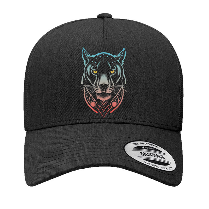 A Mysterious Panther Yupoong Trucker Cap by Kasey | Artistshot