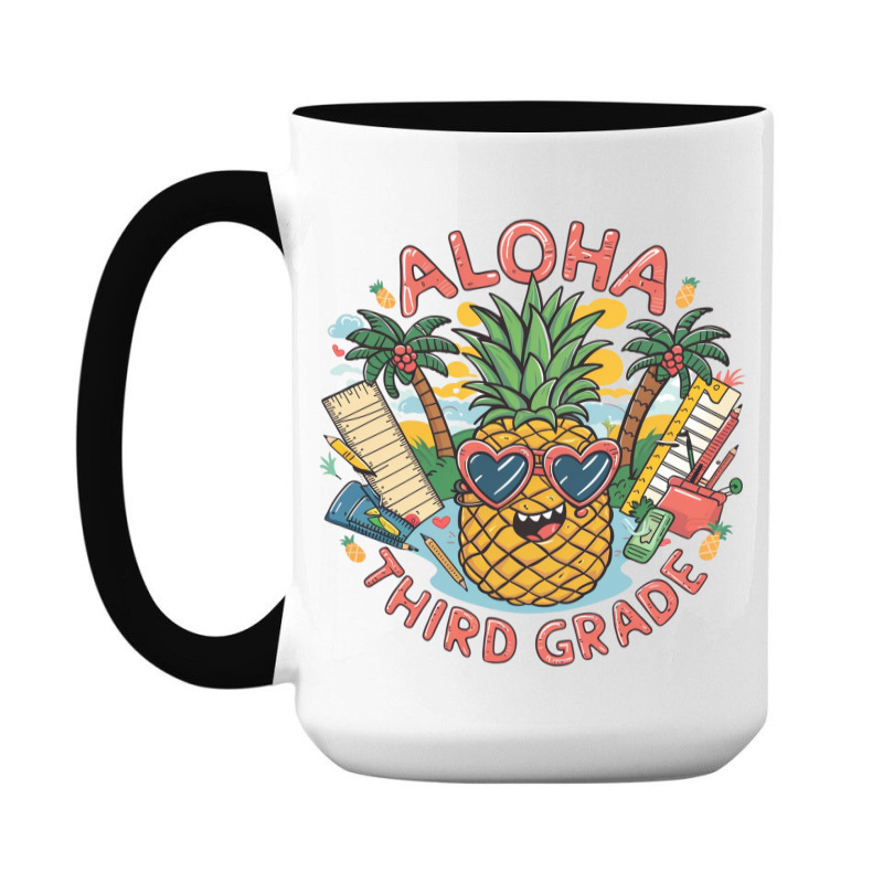 Aloha,third Grade 15 Oz Coffee Mug | Artistshot