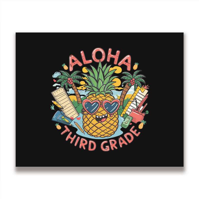 Aloha,third Grade Metal Print Horizontal | Artistshot