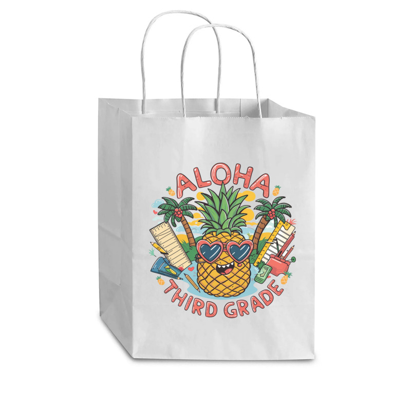 Aloha,third Grade Cub Paper Bag - 8 X 4 1/2 X 10 1/4 | Artistshot