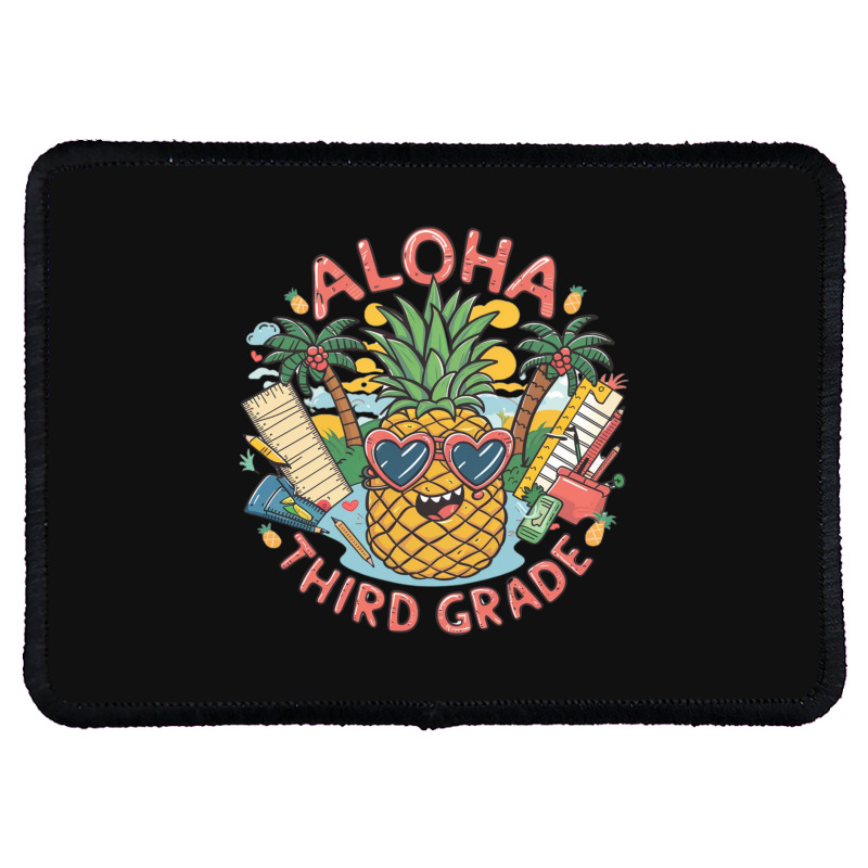 Aloha,third Grade Rectangle Patch | Artistshot