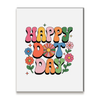 Happy Dot Day Metal Print Vertical | Artistshot