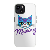 Mewing Cat Looksmaxxing Iphone 13 Case | Artistshot