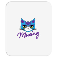 Mewing Cat Looksmaxxing Mousepad | Artistshot