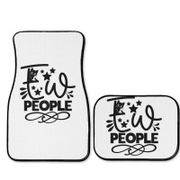 Ew People   Funny Black Cat Sarcastic Full Set Car Mats | Artistshot