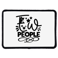 Ew People   Funny Black Cat Sarcastic Rectangle Patch | Artistshot