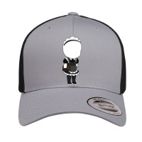 Slenderman Maid Chibi Retro Trucker Cap | Artistshot