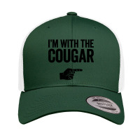 Im With The Cougar Retro Trucker Cap | Artistshot