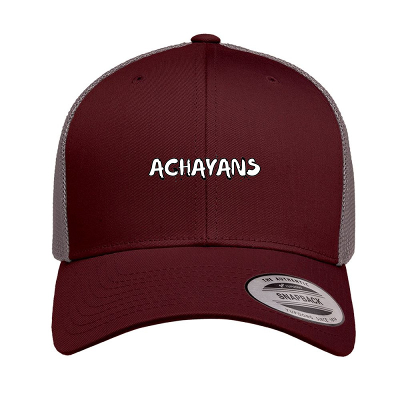 Achayans Retro Trucker Cap by KENNETHPACLING | Artistshot