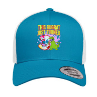 Mademark X Rugrats Womens This Rugrat Just Turned 3 3rd Birthday Party Retro Trucker Cap | Artistshot