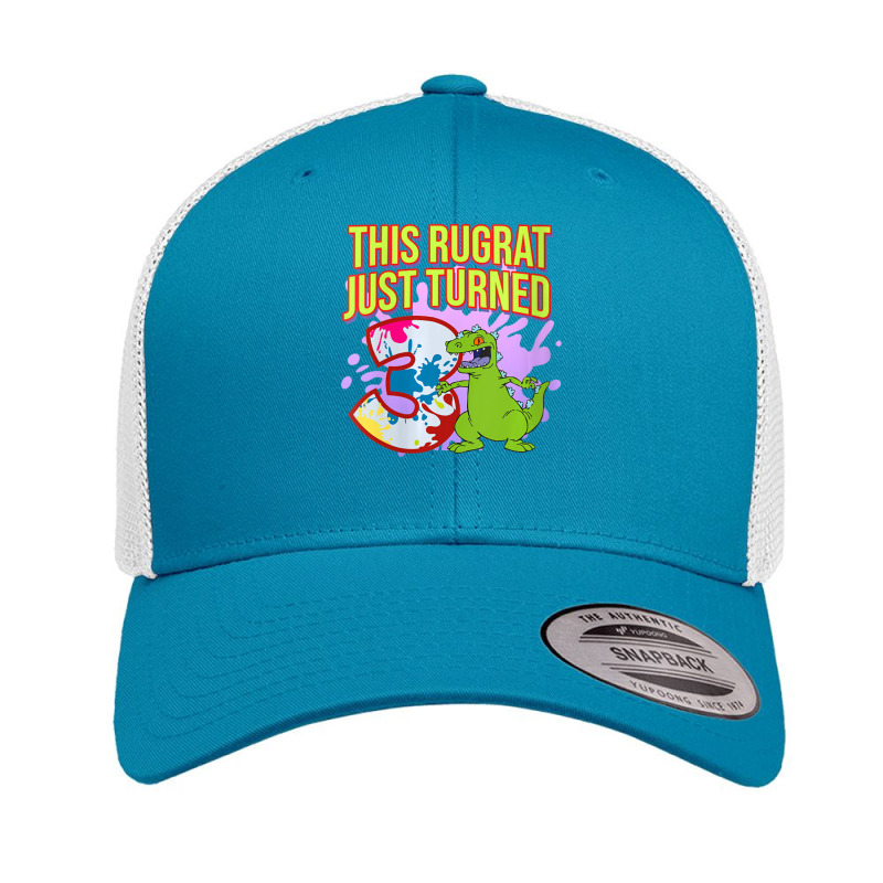 Mademark X Rugrats Womens This Rugrat Just Turned 3 3rd Birthday Party Retro Trucker Cap by Kandurip541 | Artistshot