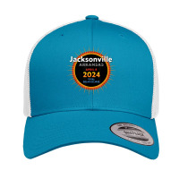 Jacksonville Arkansas Ar Total Solar Eclipse 2024  2  T Shirt Retro Trucker Cap | Artistshot