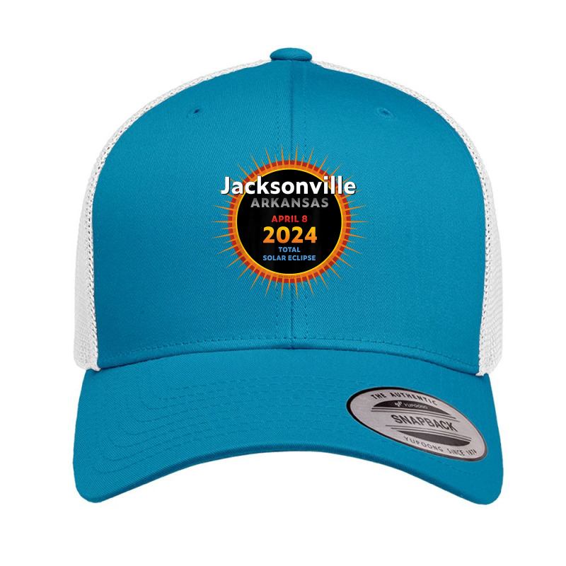 Jacksonville Arkansas Ar Total Solar Eclipse 2024  2  T Shirt Retro Trucker Cap by cm-arts | Artistshot