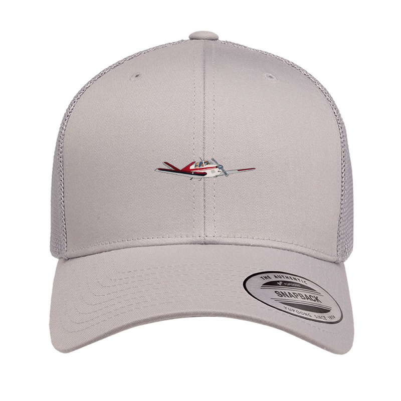 Bonanza 35 V-tail Airplane Illustration Retro Trucker Cap by cm-arts | Artistshot