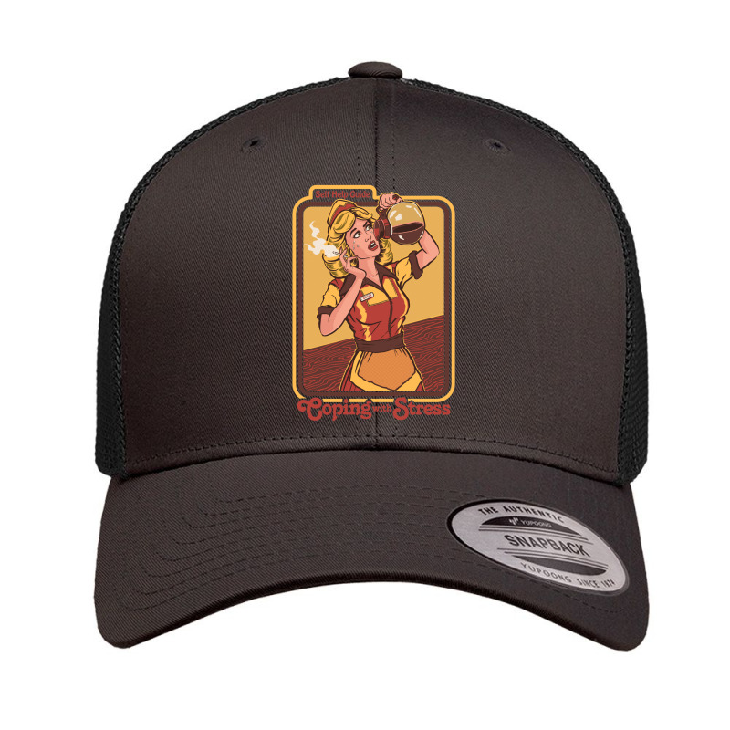 Coping With Stress 1 Retro Trucker Cap | Artistshot