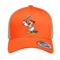 Duck With A Sword Retro Trucker Cap | Artistshot