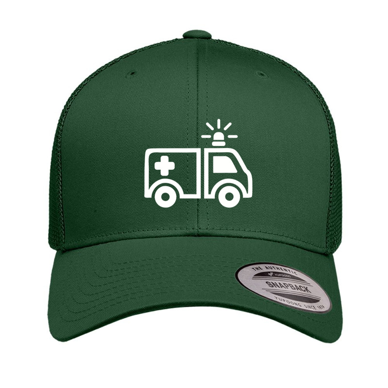 Ambulance Car Retro Trucker Cap by Hayward Michel | Artistshot