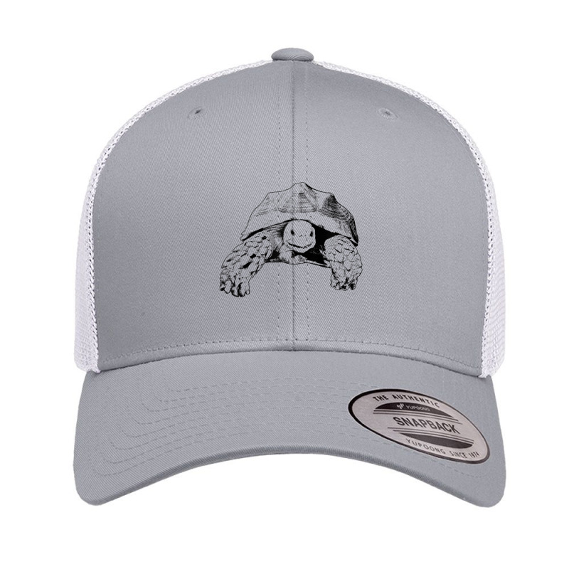 Sulcata Tortoise African Spurred Tortoise Turtle Retro Trucker Cap by laughingtuy | Artistshot