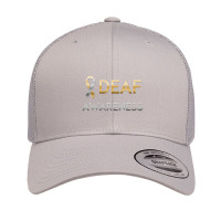 American Sign Language Deaf Awareness Retro Trucker Cap | Artistshot